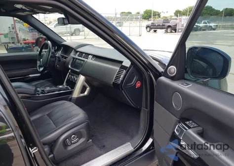 2016 Land Rover Range Rover 3.0L V6 Turbocharged Diesel Hse Td6 from USA, damaged, VIN SALGS2KF6GA237322